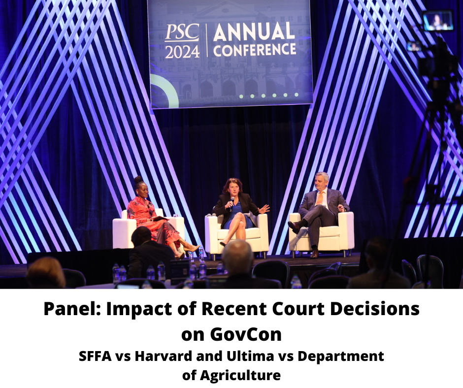 Impact of Recent Court Decisions on GovCon SFFA vs Harvard and Ultima vs Department of Agriculture